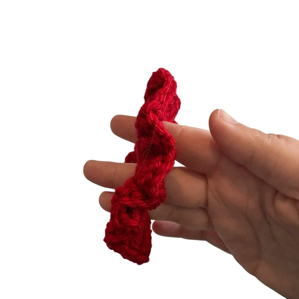Vibrant Red Hair Scrunchie